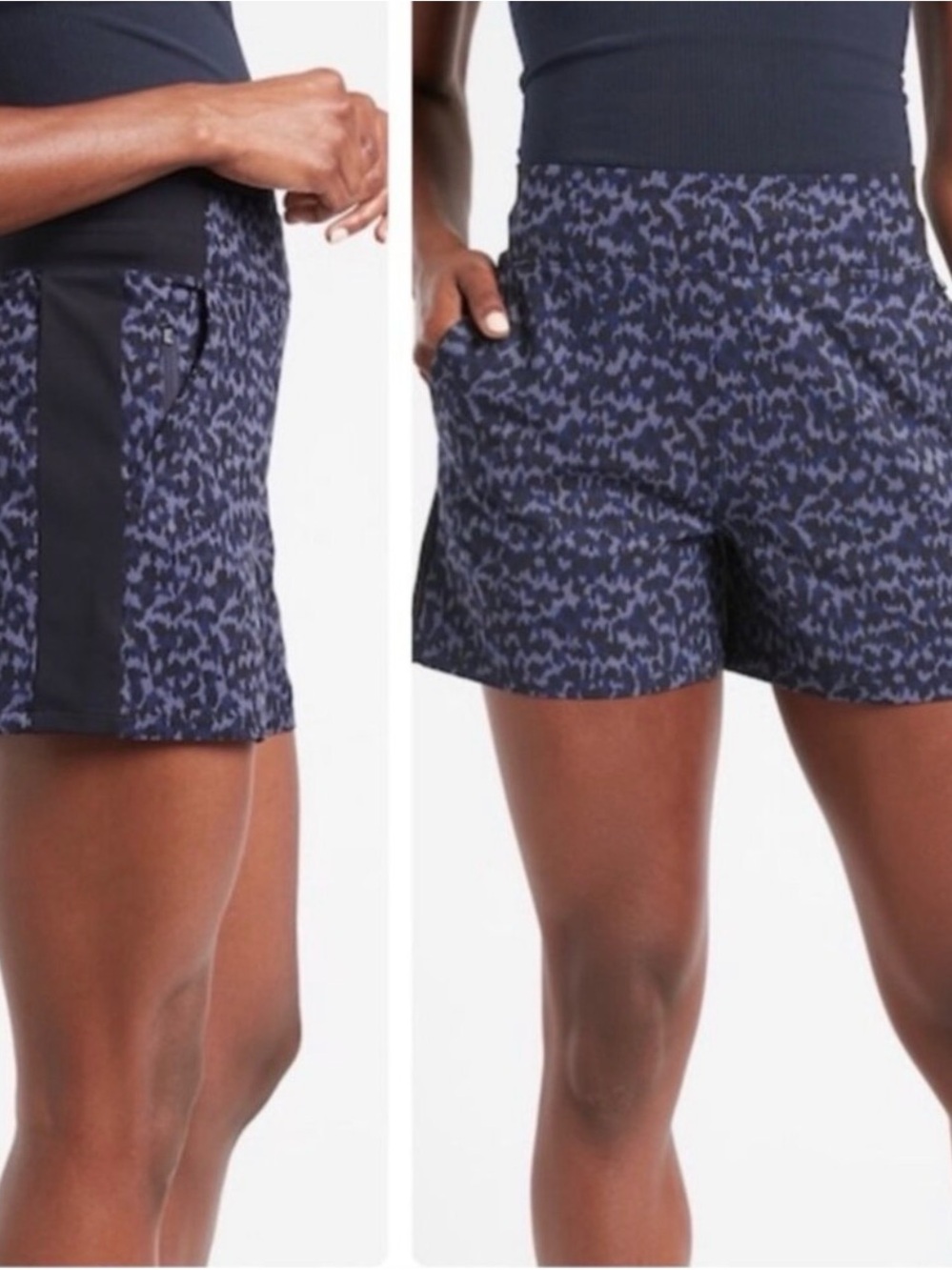 Athleta Brooklyn Printed Short, Size 6 - Picture 5 of 6